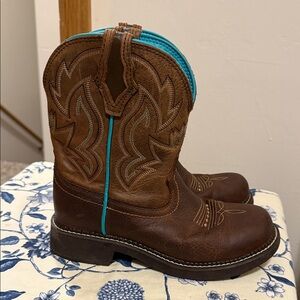 Shyanne Boots Womens Size 6.5 Brown Leather Western Coastal Cowgirl Country